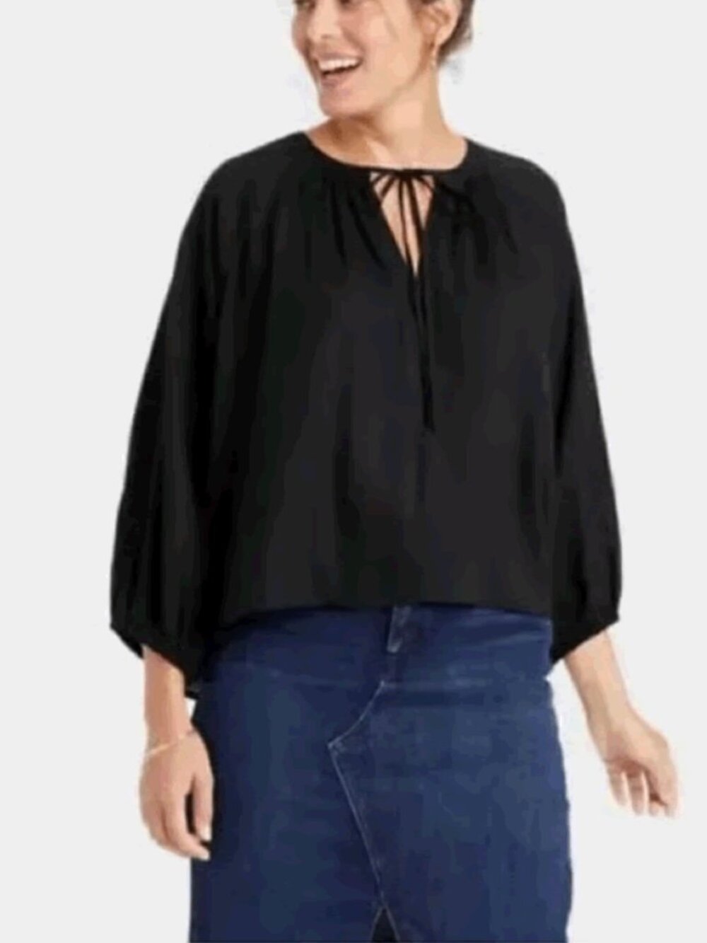 A New Day Linen Blend Top